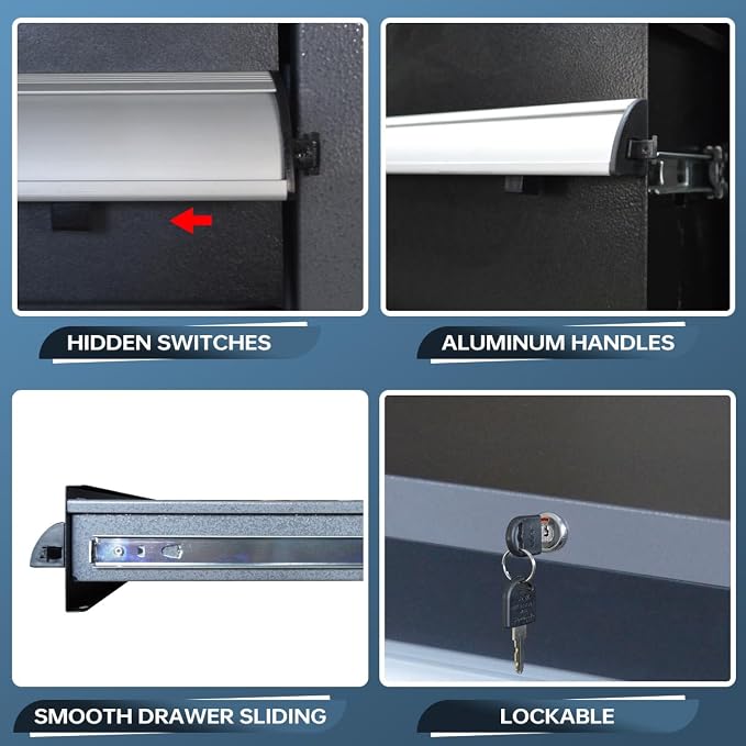 JZD Steel Garage Cabinet System, Tool Organization - Image 5