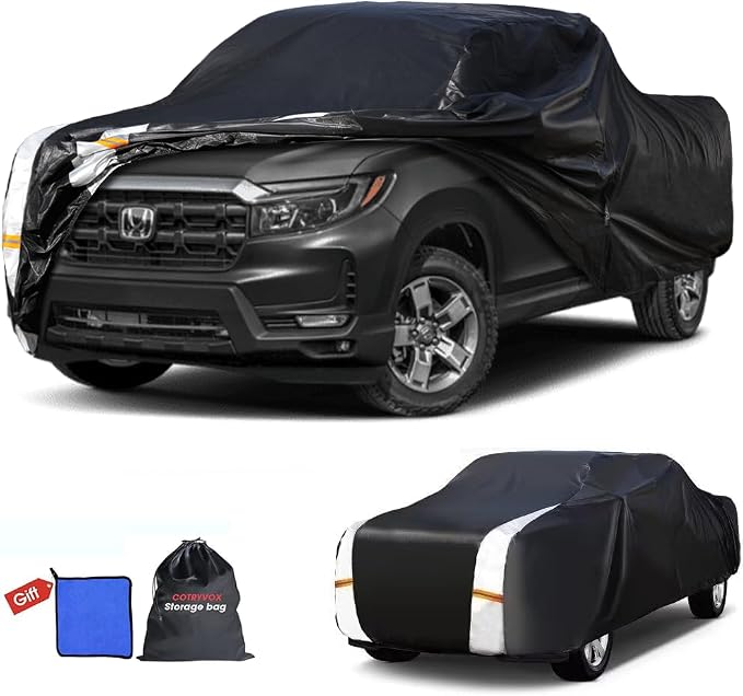 Honda Ridgeline Truck Cover Custom Fit 2005-2026 Crew Cab Short Bed by FocusonQualityServiceHear