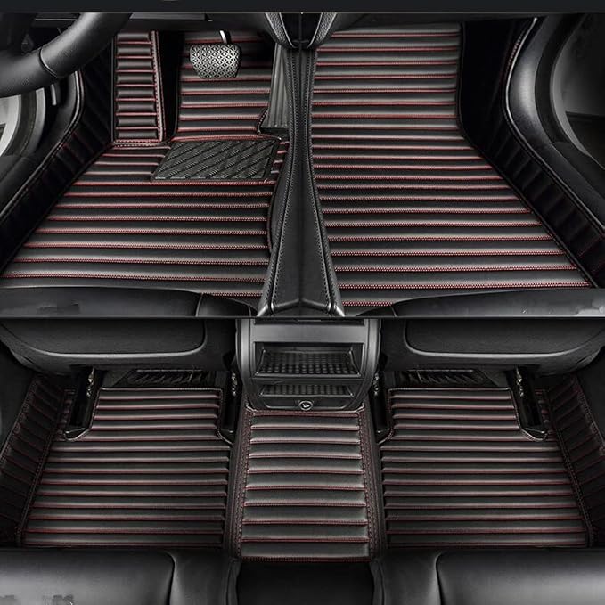Custom All-Weather Protection Luxury Leather Floor Mats - Image 8