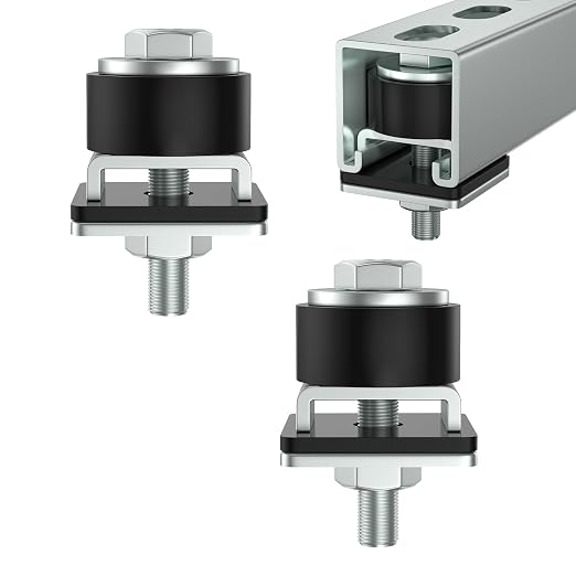 SKTREX Anti-Skid designTrolley Roller Wheels Limit Trolley Assembly Positioning by SKTREX