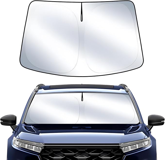 T TGBROS Windshield Sun Shade for Honda CRV 2023 2024 2025 4‑Layer Front Window by TTGBROS