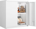 GREATMEET Metal Wall Cabinet, Wall Mounted Cabinet by GREATMEET