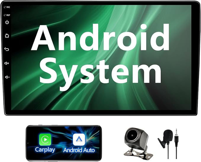 BINIZE Android Double Din 10.1 Inch Touch Screen Bluetooth Car Radio, Radio by BinizeEnrichyourlife