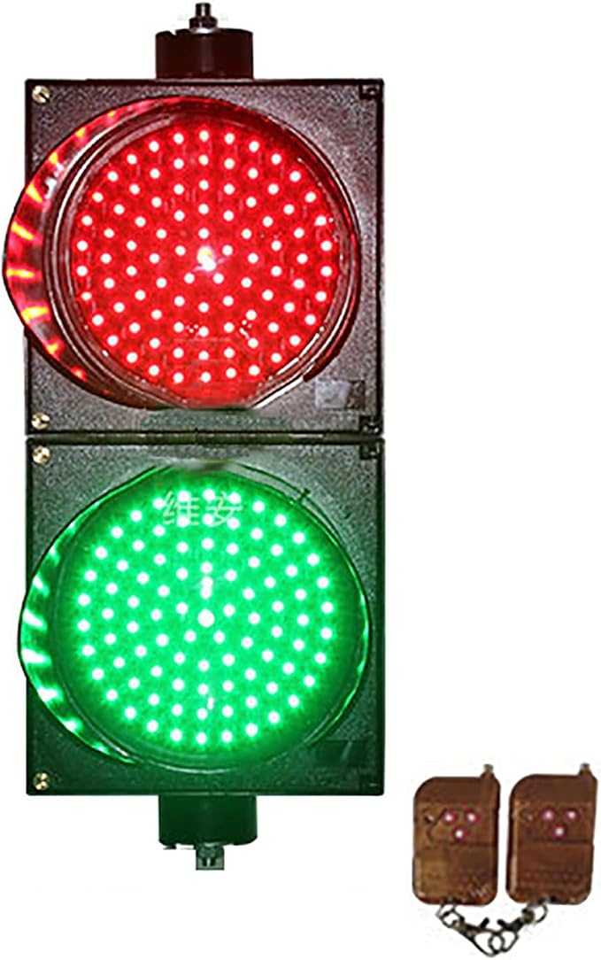 WilkSxyc Red/Green Traffic Stop Light, LED Traffic Light Lamp by Unknown