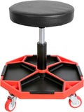 BIG RED ATRXF8308R Torin Heavy Duty Pneumatic Garage Rolling Stool/Creeper Seat by BIGRED