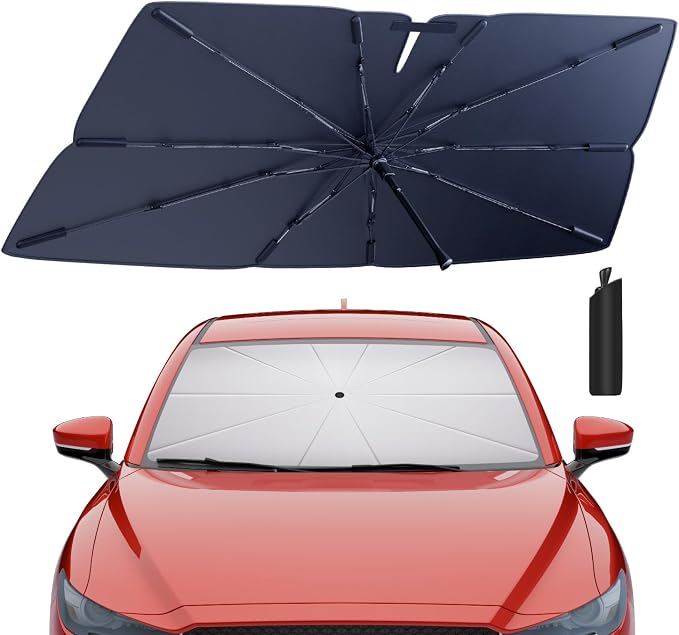 Windshield Sun Shade Umbrella: for Mazda CX-5-2017-2024 2025 by HIMUMOY