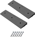 2 Pack 2.4'' Rise Rubber Curb Ramp Heavy Duty Loading Rubber Curb Ramps 3 Tons by METFUIN
