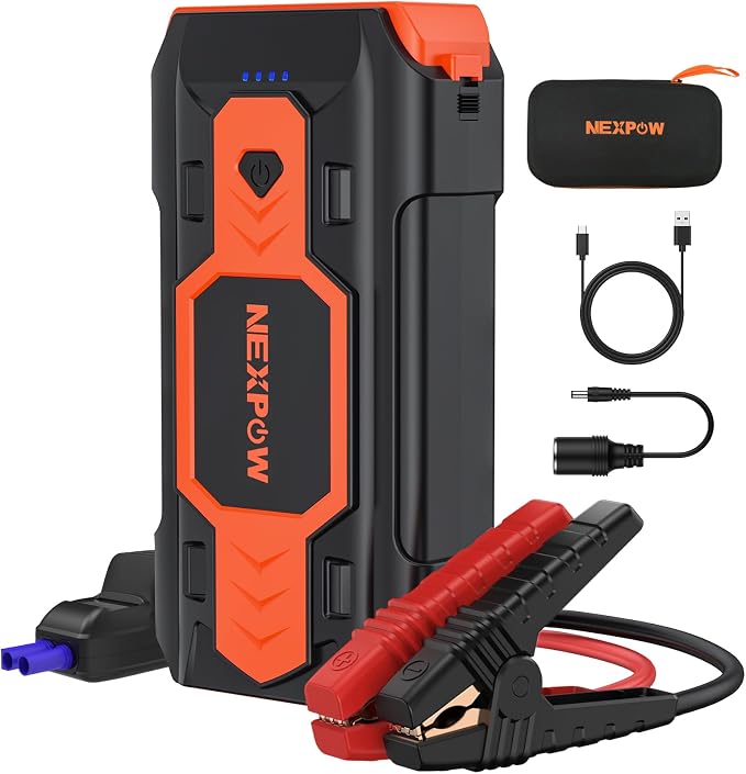 NEXPOW Car Battery Jump Starter 3000A, Portable Jumper Starter 12V Car Battery by NEXPOW