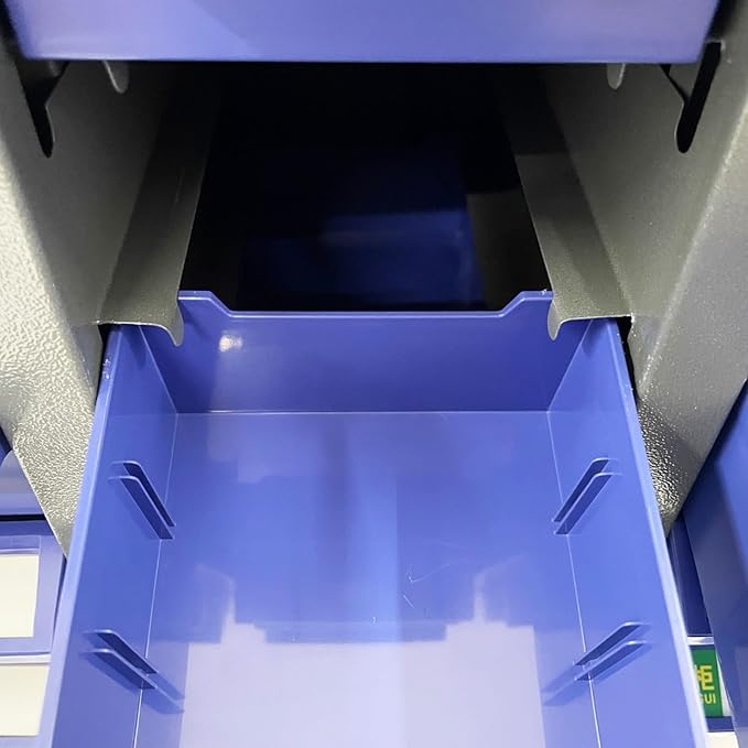 Parts Cabinet, 75 Drawers Tool Cabinet Without Door, Plastic Bolt and Nut Tool - Image 6