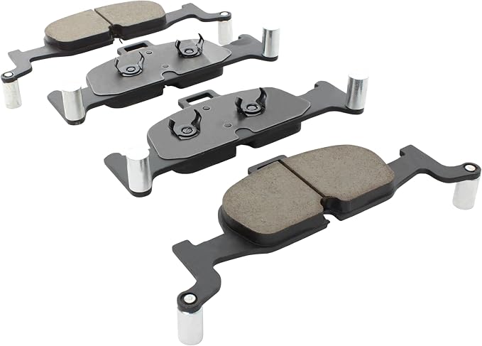 Premium Semi-Metallic Front Brake Pads Compatible - Image 2
