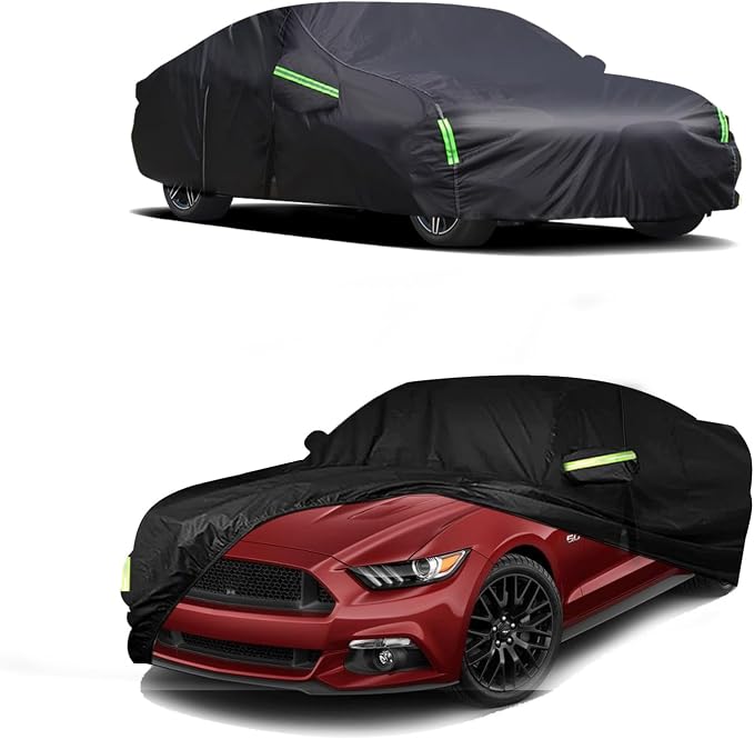 Waterproof Car Covers Replace for 1994-2023 ford mustang car cover, 6 Layers by XUKEY