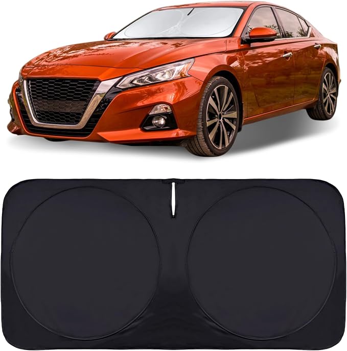 INSAUTO for Altima 2024 Windshield Sun Shade Sunshade for Nissan Altima Sedan by INSAUTO