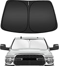 ARISMOTOR Windshield Sun Shade for Dodge RAM 2500 3500 2010-2025, Custom Fit by ARISMOTOR