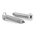 #6 x 1" Wood Screw 100Pcs 18-8 Stainless Steel Screws Flat Head Phillips Fast by SGTZH