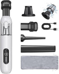 4-in-1 Handheld Cordless Car Vacuum – 19000PA, Brushless Motor, 2-in-1 Blow & by UpgradedCarVacuum