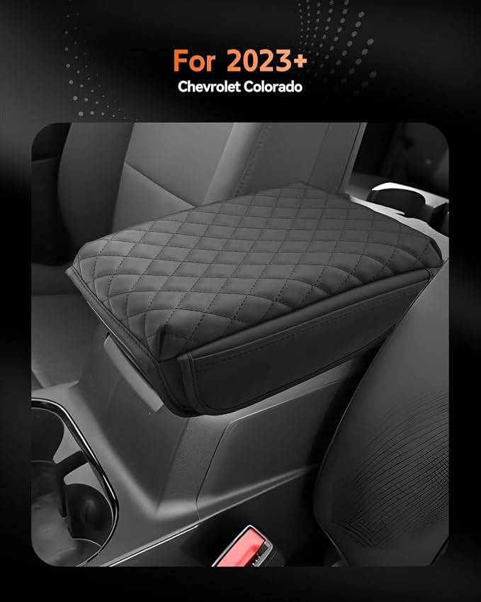 CDEFG for Chevrolet Colorado 2023-2025 2026 Center Console Cover Armrest Box - Image 2