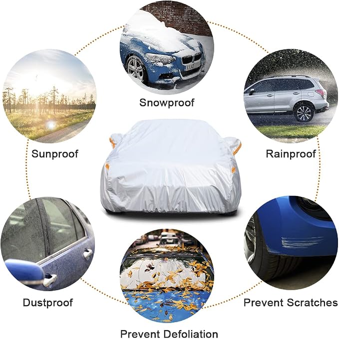 Kayme 6 Layers Car Cover Custom Fit - Image 5