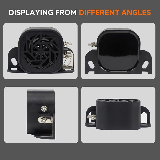 760 Back-up Alarm 12V-48V 110dB IP67 Waterproof Dust-Proof Reversing Warning - Image 4