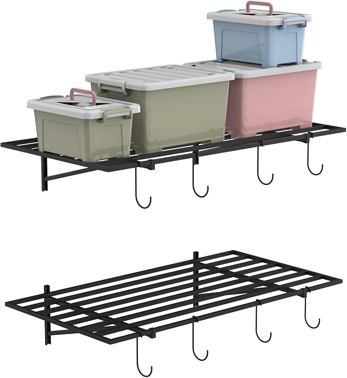 PEKGRIL Garage Wall Shelving Set of 2, 2X4 ft, Contemporary Style, Heavy Duty by WelcometoPEKGRIL