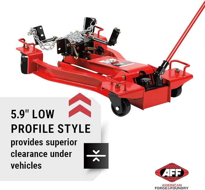 AFF Low Profile Manual Hydraulic Transmission Jack - Image 2
