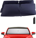 Windshield Sun Shade Umbrella for 2021-2025 Toyota Venza Accessories: Custom by HIMUMOY