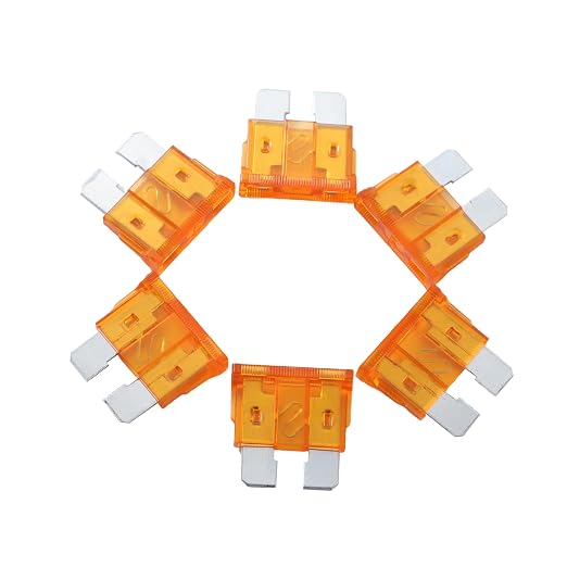 100 Pack Auto Fuses 5 AMP ATC/ATO Standard Regular Fuse Blade 5A Car Truck Boat - Image 4