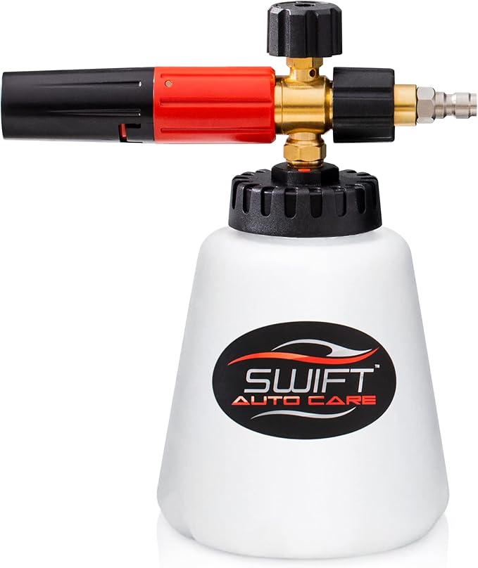 Swift Premium Foam Cannon for Pressure Washer – Heavy Duty Foam Sprayer for Car by Swift+Auto+Care