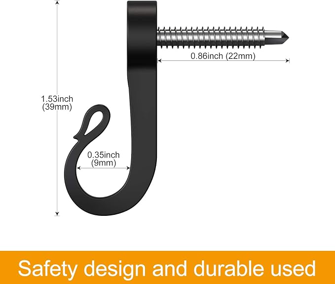 28-Pack Q-Hanger Hook for Indoor and Outdoor Christmas Lights, New Year Party - Image 2