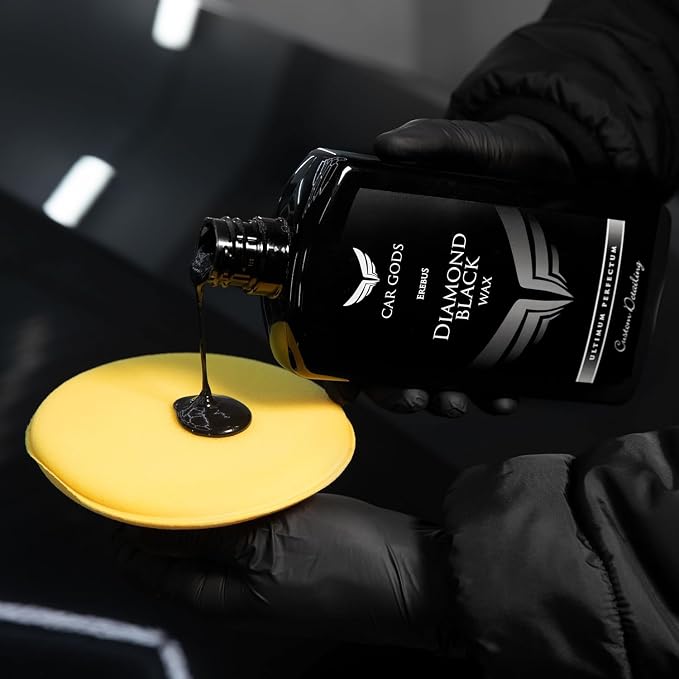 Car Gods Black Carnauba Wax Polish, Pigmented Formula 3 in 1 Removes Surface - Image 4