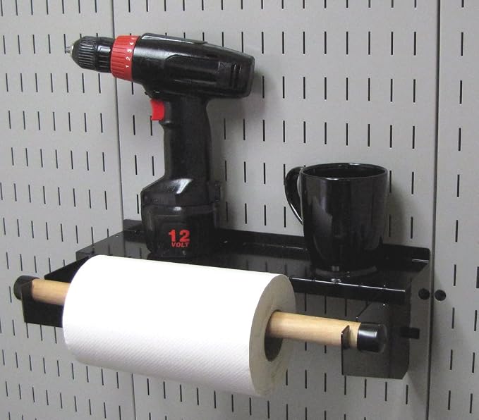 Wall Control 30-WRK-400GB Standard Workbench Metal Pegboard Tool Organizer - Image 7