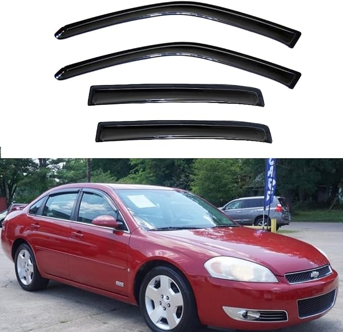 94843 Side Window Wind Deflector, Window Visor fit by STARTSHIP