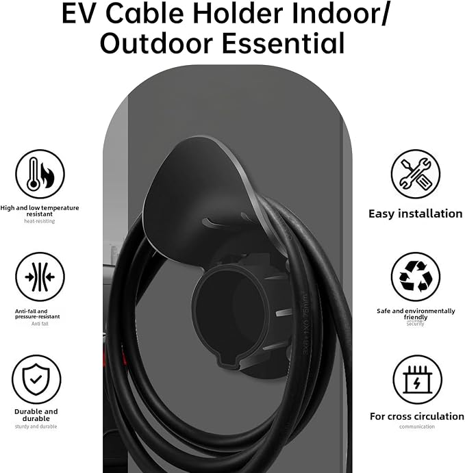 LJH EV Charger Holder Wall Mount - Image 2