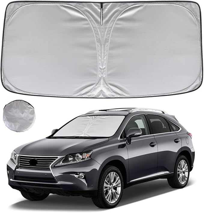 KAYZT Windshield Sun Shade for 2010-2015 Le-xus RX350/RX350h/RX450/RX450h by KAYZT