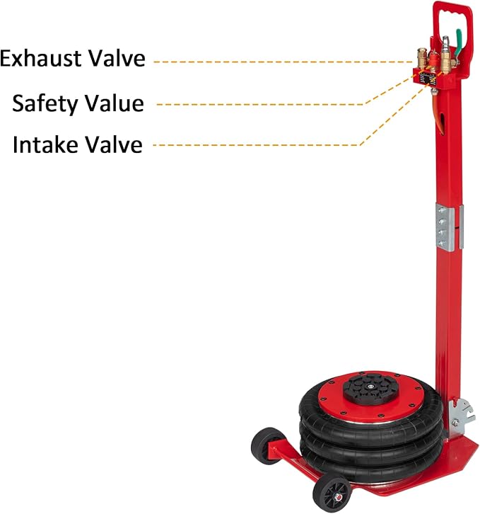Air Jack 3 Ton/6600 lbs Airbag Jack Pneumatic Jack Lift Up to 15.75 Inch 3-5S - Image 4