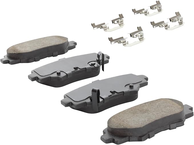 Premium Ceramic Rear Brake Pads Compatible - Image 2
