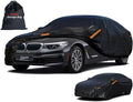 Kayme 7 Layers Heavy Duty Car Cover Waterproof All Weather, Full Exterior Cover by kayme