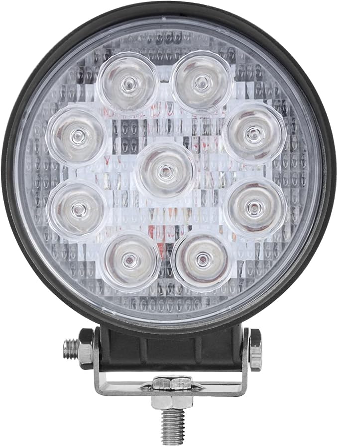 27W Spot Green Round Work LED Light Fog Offroad Off Road Lights Driving Lamp - Image 9