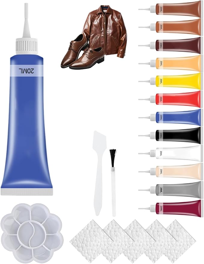 Advanced Leather Repair Gel, 2025 New Leather Repair Coloured Cream Gel by ASTETY