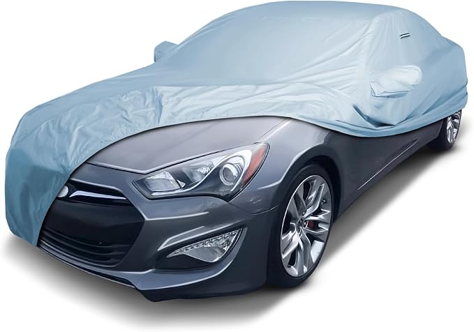iCarCover Custom Car Cover for Hyundai Genesis Coupe 2010-2016, Waterproof by iCarCover
