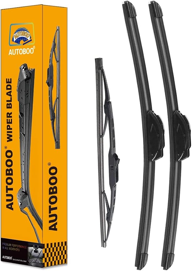 AUTOBOO 22"+22" Windshield Wipers Blades Replacement by AUTOBOO