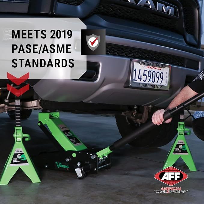 AFF Viking 6 Ton Jack Stand Set - Image 6