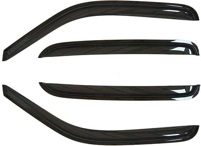 Side Window Wind Deflector, Window Visor fit - Image 2