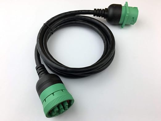 Type 2 J1939 Male to Female Extension Cable Full 9pin 20AWG 6Ft - Image 5