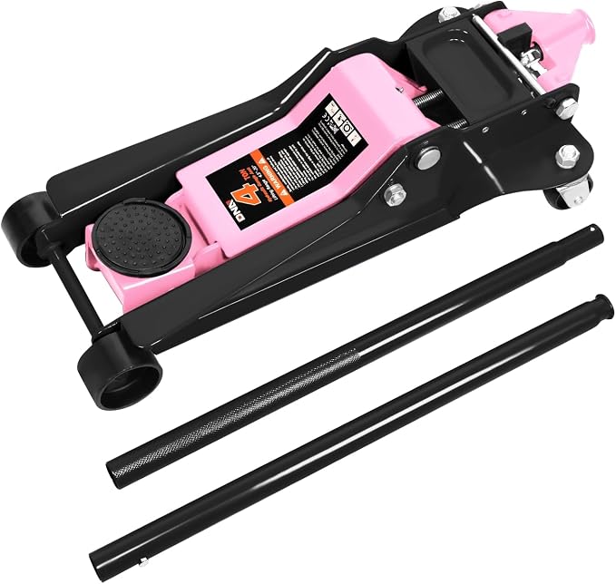 DNA MOTORING Floor Jack 4 Ton Capacity, Fast Lift Low Profile Hydraulic Trolley - Image 9