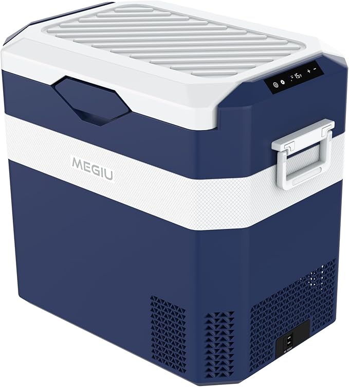 Car Fridge Portable 12V Refrigerator 40 Quart 12 Volt Freezer Compressor Cooler by Megiu