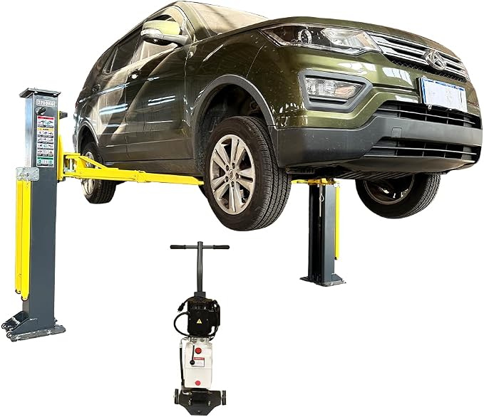 2 Post Lift 7000lbs Car Lift Two Post Car Lift Automotive Lift by Katool