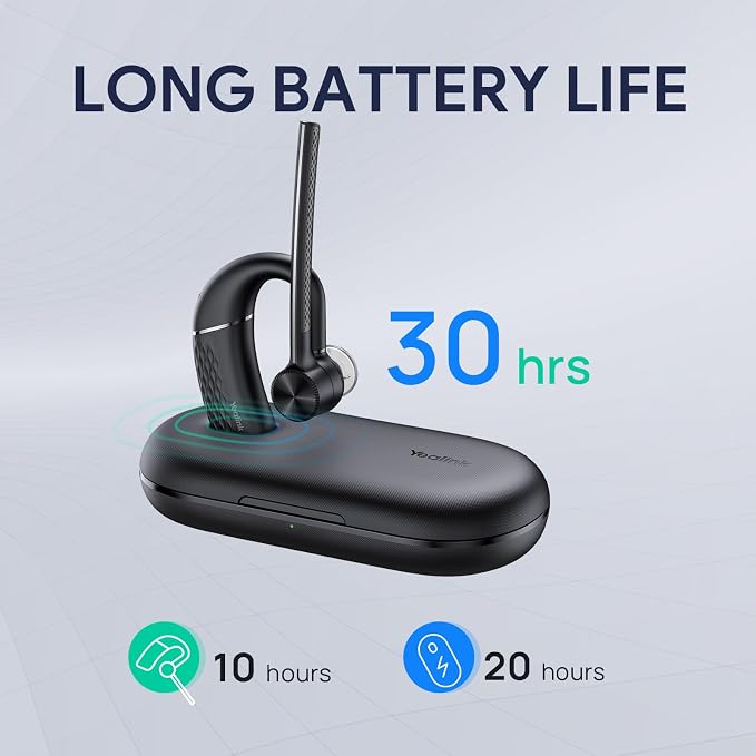 Yealink BH71 Bluetooth Headset Workstation, Office Wireless Headset - Image 6