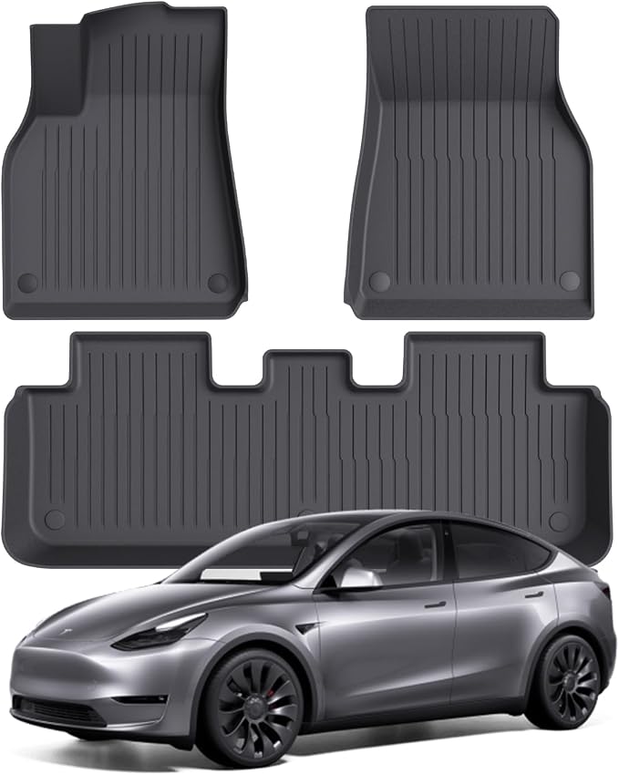 Floor Mats Fits for Tesla Model Y 5-Seat 2024-2020 - Image 7
