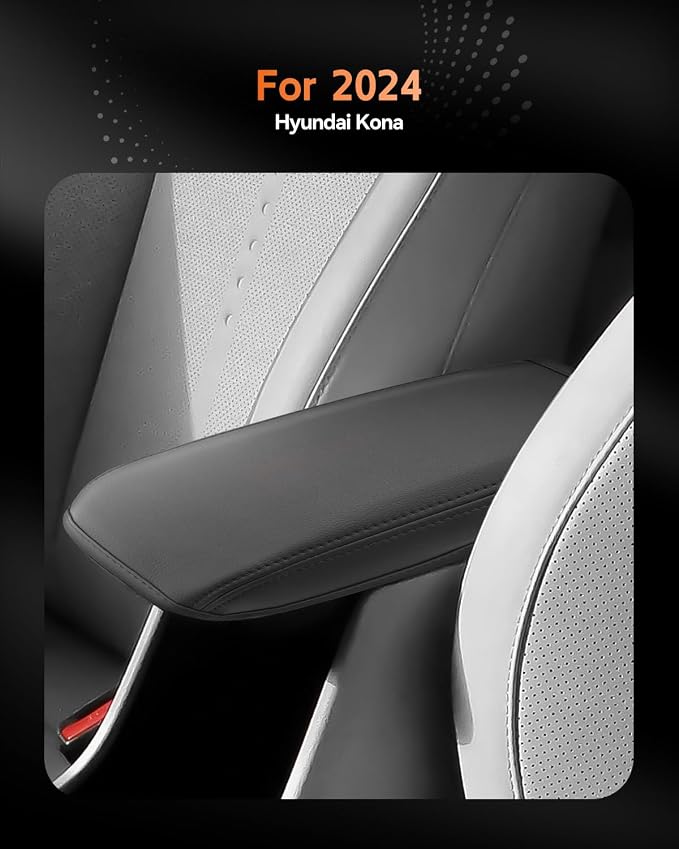 CDEFG for 2024-2025 Hyundai Kona Center Console Cover Armrest Cover for Kona - Image 2