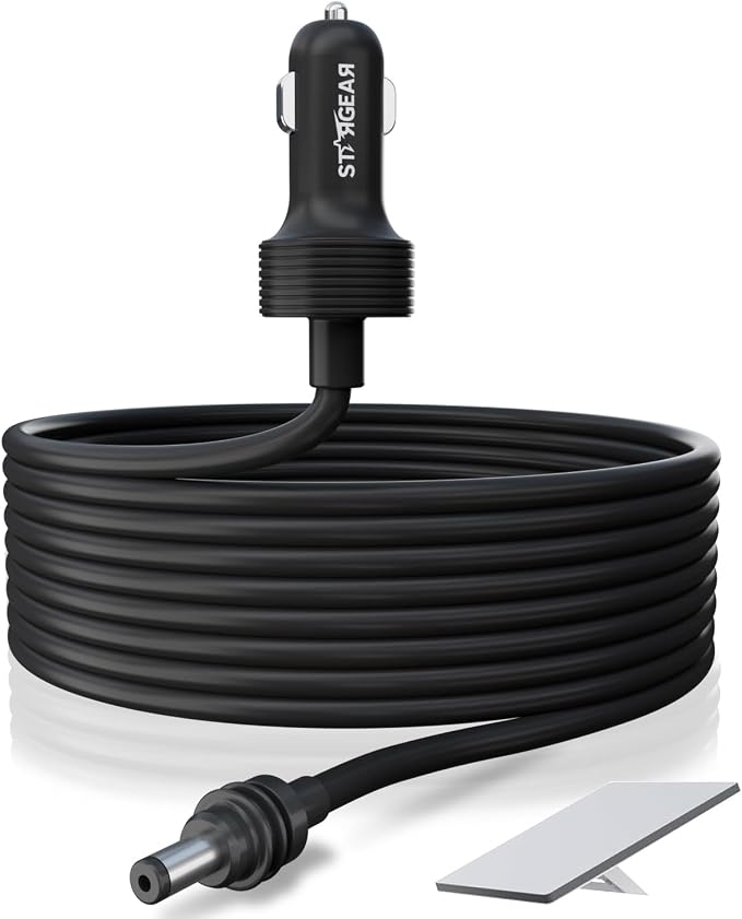 Starlink Mini Cable 12V 5M/16.4FT, Starlink Mini Accessories 16AWG Cigarette by STARGEAR